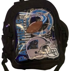 NFL Carolina Panthers 2 pocket book bag‎